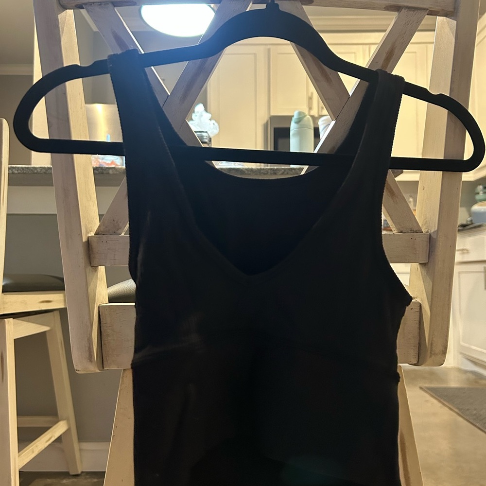 lululemon athletica Black Tank Top